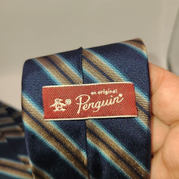 Penguin The Original 100% Silk Tie - Picture 4 of 6